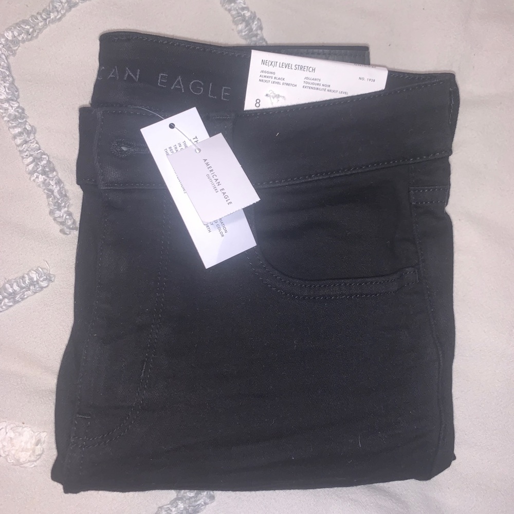 Black Jegging American Eagle Jeans